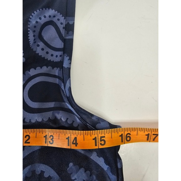 Nike Dri-FIT Victory Golf Polo Sleeveless Obsidian Paisley Print SZ XS‎ - Picture 9 of 9